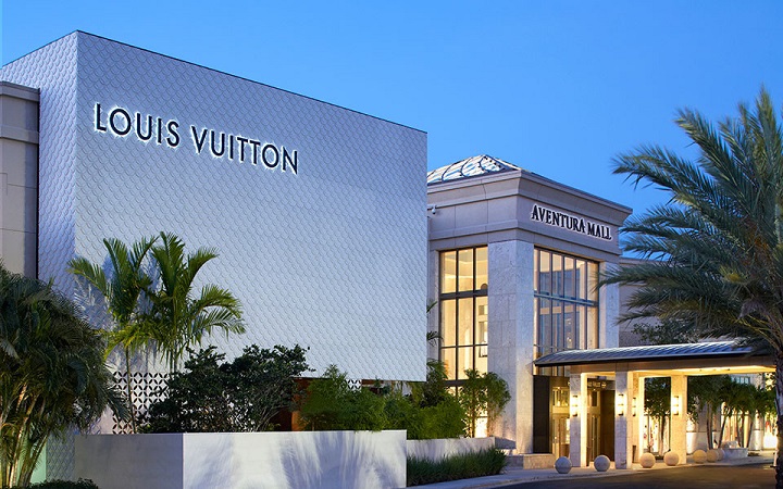 Aventura Mall in Miami one of America's most visited shopping centers