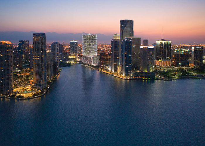 Miami real estate - Miami Florida rare arial view  