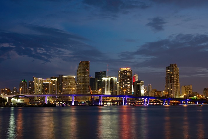 Miami Night View