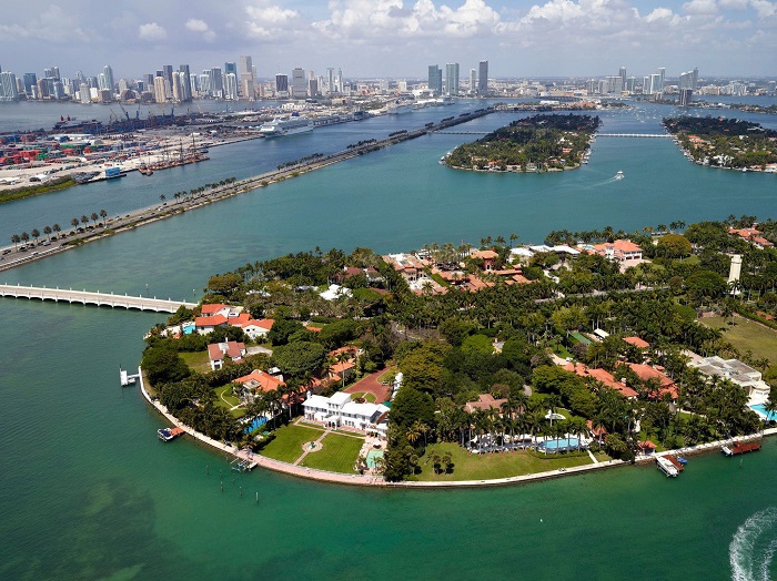 star Island facing p-alm island and hibiscus island